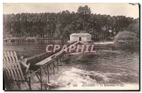 Cartes postales Auxerre le Batardeau