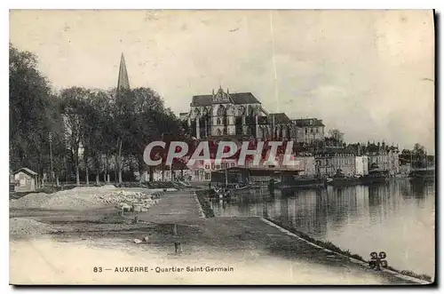 Cartes postales Auxerre Quartier Saint Germain