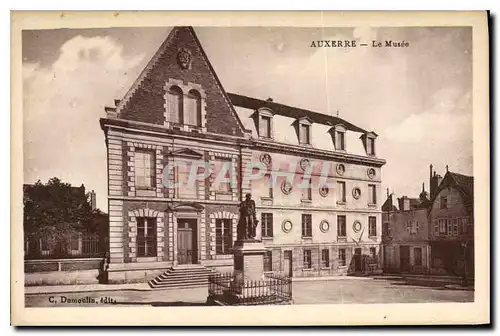 Cartes postales Auxerre le Musee