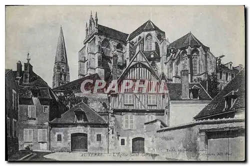 Cartes postales Auxerre l'Eglise Saint Germain