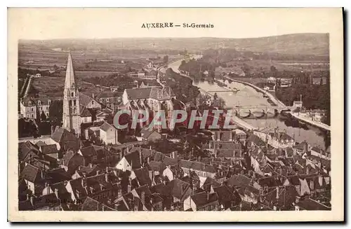 Cartes postales Auxerre St Germain