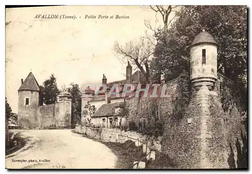 Cartes postales Avallon Yonne Petite Porte et Bastion