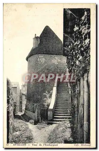 Cartes postales Avallon Tour de l'Escharguet