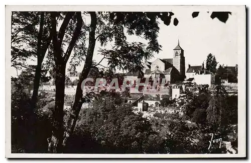 Cartes postales Avallon Yonne L'Eglise St Lazare vue du bois des Chaumes