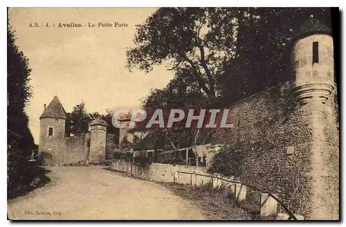 Cartes postales Avallon La Petite Porte