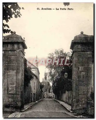 Cartes postales Avallon La Petite Porte