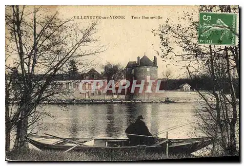 Cartes postales Villeneuve sur Yonne Tour Bonneville