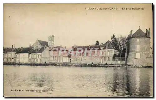 Cartes postales Villeneuve sur Yonne La Tour Ronneville