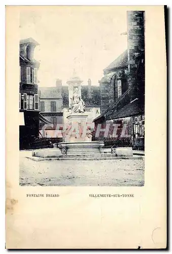 Cartes postales Fontaine Briard Villeneuve sur Yonne