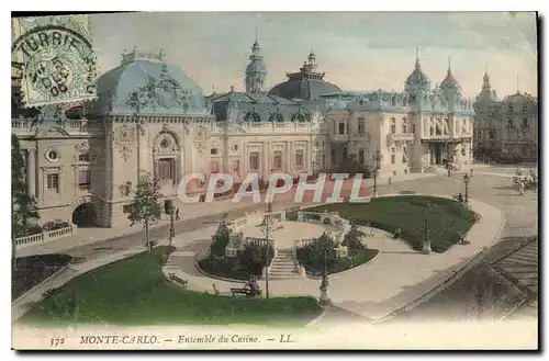 Cartes postales Monte Carlo Ensemble du Casino