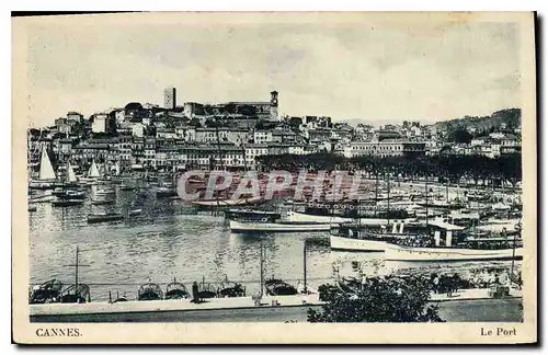 Cartes postales Cannes le Port Bateaux