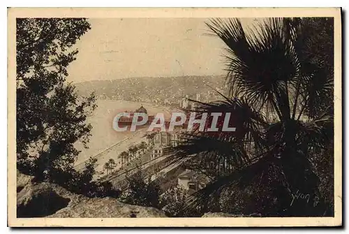 Ansichtskarte AK La Douce France Cote d'azur Nice Vue panoramique prise de la Cascade du Chateau