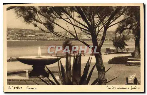 Cartes postales Cannes Vue des Nouveaux Jardins