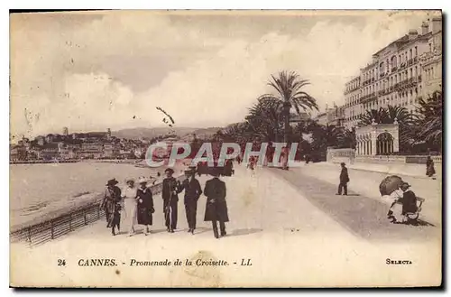 Cartes postales Cannes Promenade de la Croisette