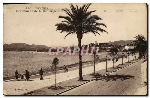 Cartes postales Cannes Promenade de la Croisette