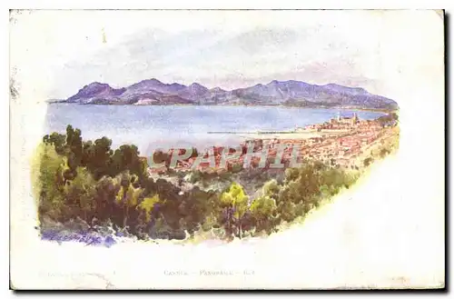 Cartes postales Cannes Panorama