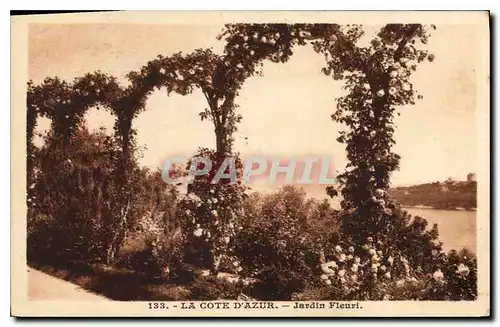 Cartes postales La Cote d'Azur Jardin Fleuri