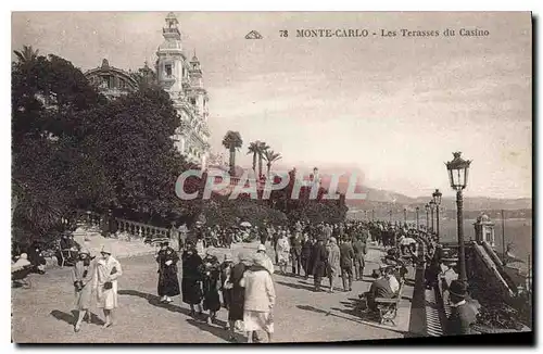 Cartes postales Monte Carlo Les Terrasses du Casino