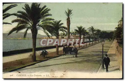 Cartes postales Cannes La Croisette