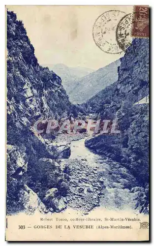 Cartes postales Gorges de la Vesubie Alpes Maritimes