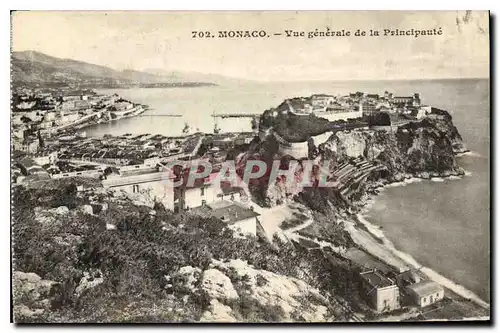 Cartes postales Monaco Vue generale de la Principaute