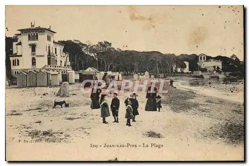 Ansichtskarte AK Juan Les Pins La Plage