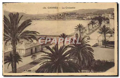 Cartes postales Cannes La Croisette