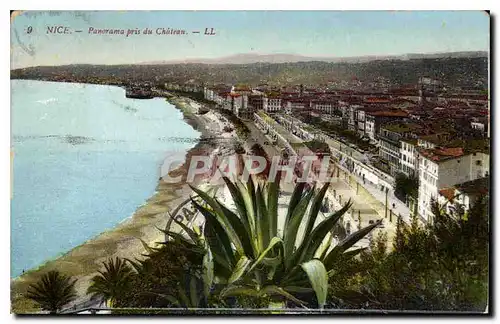 Cartes postales Nice Panorama pris du Chateau