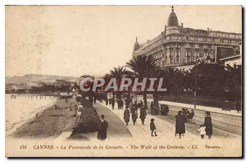 Cartes postales Cannes La Promenade de la Croisette