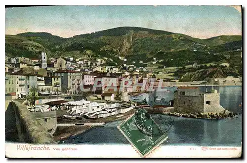 Cartes postales Villefranche Vue generale