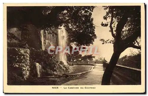 Cartes postales Nice La Cascade du Chateau