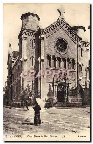 Cartes postales Cannes Notre Dame de Bon Voyage