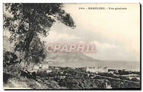 Cartes postales Beaulieu Vue generale