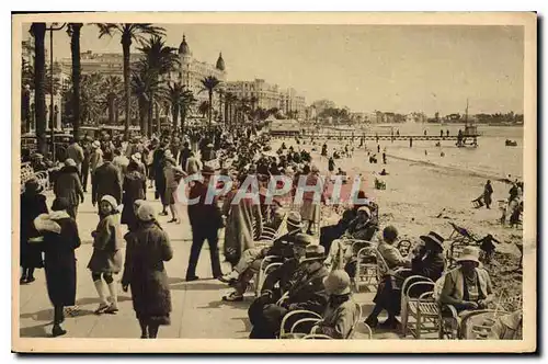 Cartes postales Cote d'Azur Cannes Alpes Maritimes Promenade de la Croisette