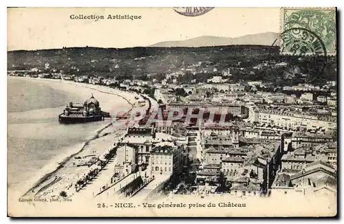 Cartes postales Nice Vue generale prise du Chateau