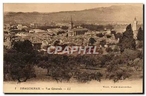 Cartes postales Draguignan Vue Generale