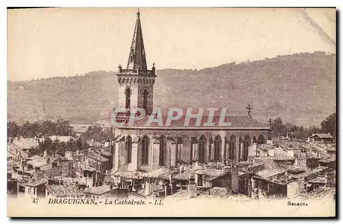 Ansichtskarte AK Draguignan La Cathedrale