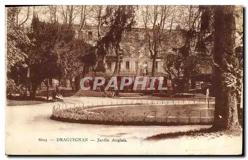 Cartes postales Draguignan Jardin Anglais