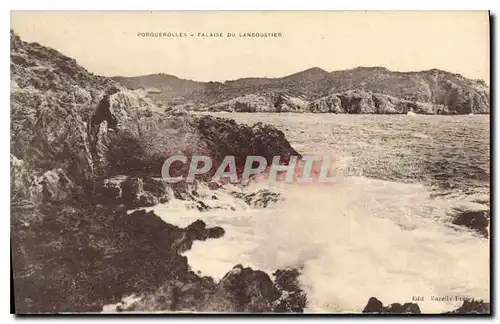 Cartes postales Parquerolles Falaide du Langoustier