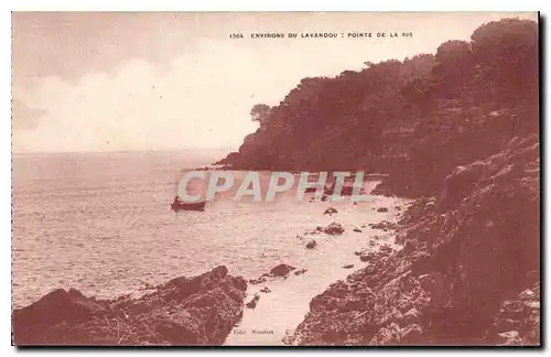 Cartes postales Envrions du Lavandou Pointe de la Pis