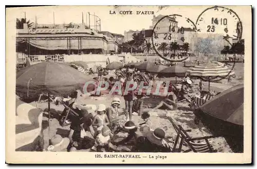 Cartes postales La Cote d'Azur Saint Raphael La plage