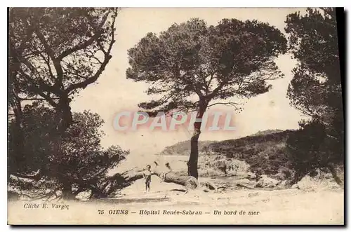 Cartes postales Giens Hopital Renee Sabran Un bord de mer