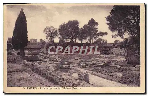 Ansichtskarte AK Frejus Ruines de l'ancien Theatre Romain