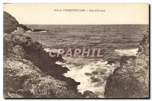 Cartes postales Ille de Porquerolles Cap d'Armes