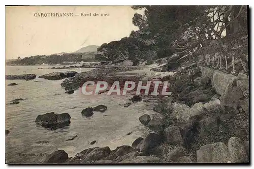 Cartes postales Carqueiranne Bord de mer