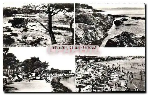 Cartes postales La Cote d'Azur Souvenir de Saint Aygulf Var