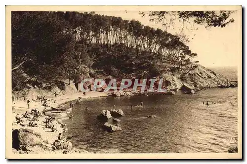 Cartes postales Toulon Anse de Mejan au Cap Brun