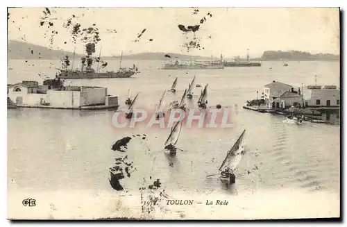 Cartes postales Toulon La Rade