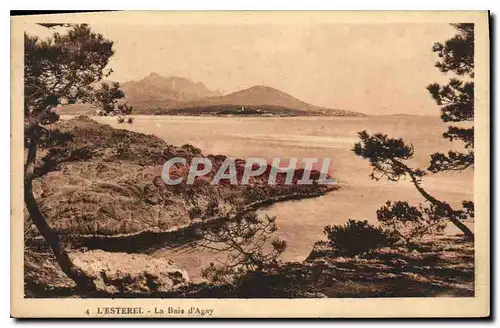 Cartes postales l'Esterel La Bais d'Agay