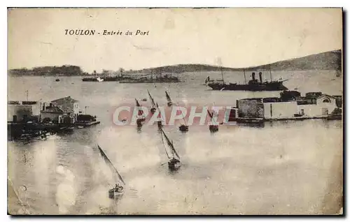 Cartes postales Toulon Entree du Port
